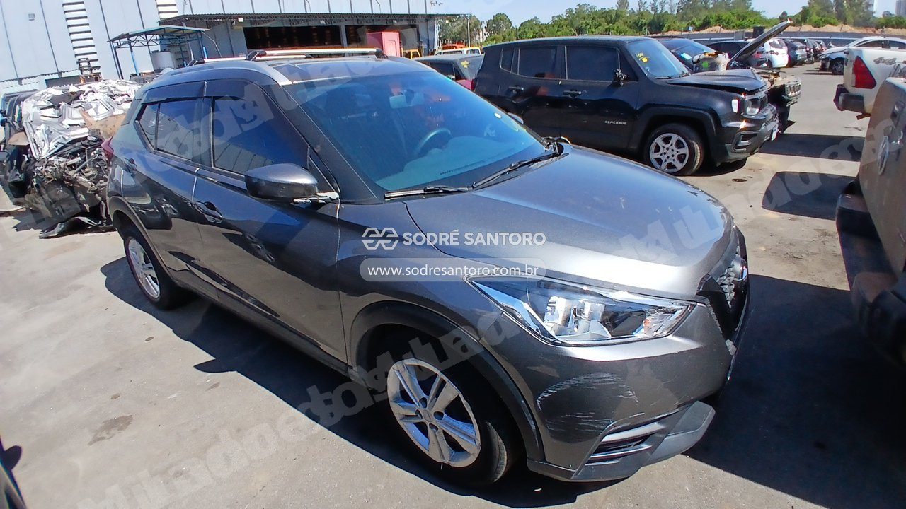 Nissan Kicks S Drct Cvt 2020 em leilão em Brasil