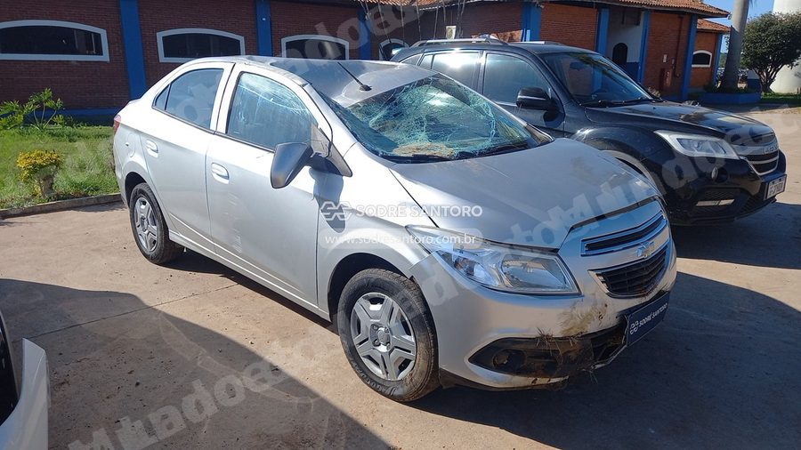 Chevrolet Prisma 1.0Mt Lt 2015 em leilão em Cesário Lange/SP