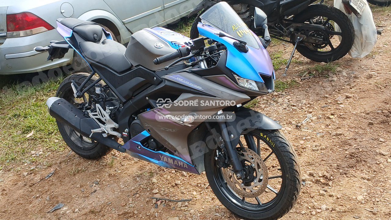 Yamaha Yzf R15 Abs 2025 em leilao em São José dos Pinhais/PR