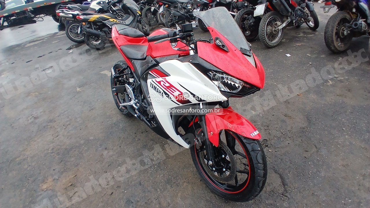 Yamaha Yzf R3 2016 em leilao em Brasil