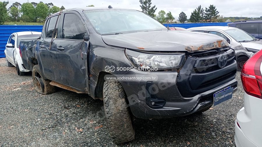 Toyota Hilux Cdsr A4Fd 2021 em leilão em São José dos Pinhais/PR