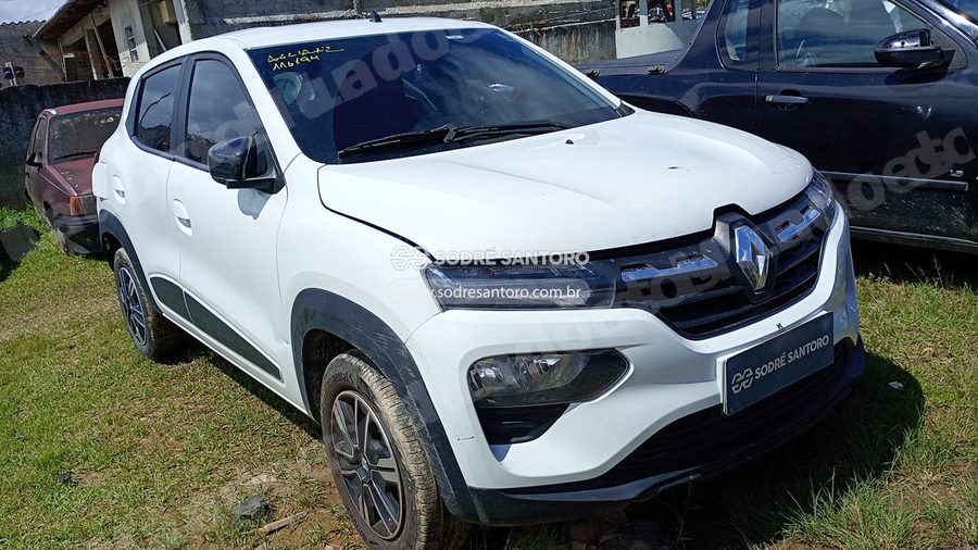 Renault Kwid Intens 2 2024 em leilão em São José dos Pinhais/PR