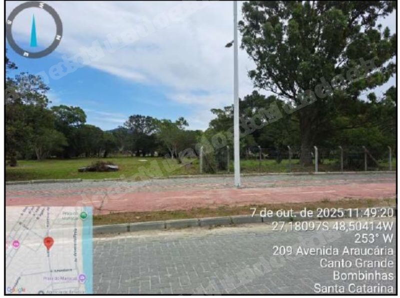 Terreno em leilao em Canto Grande Bombinhas/SC