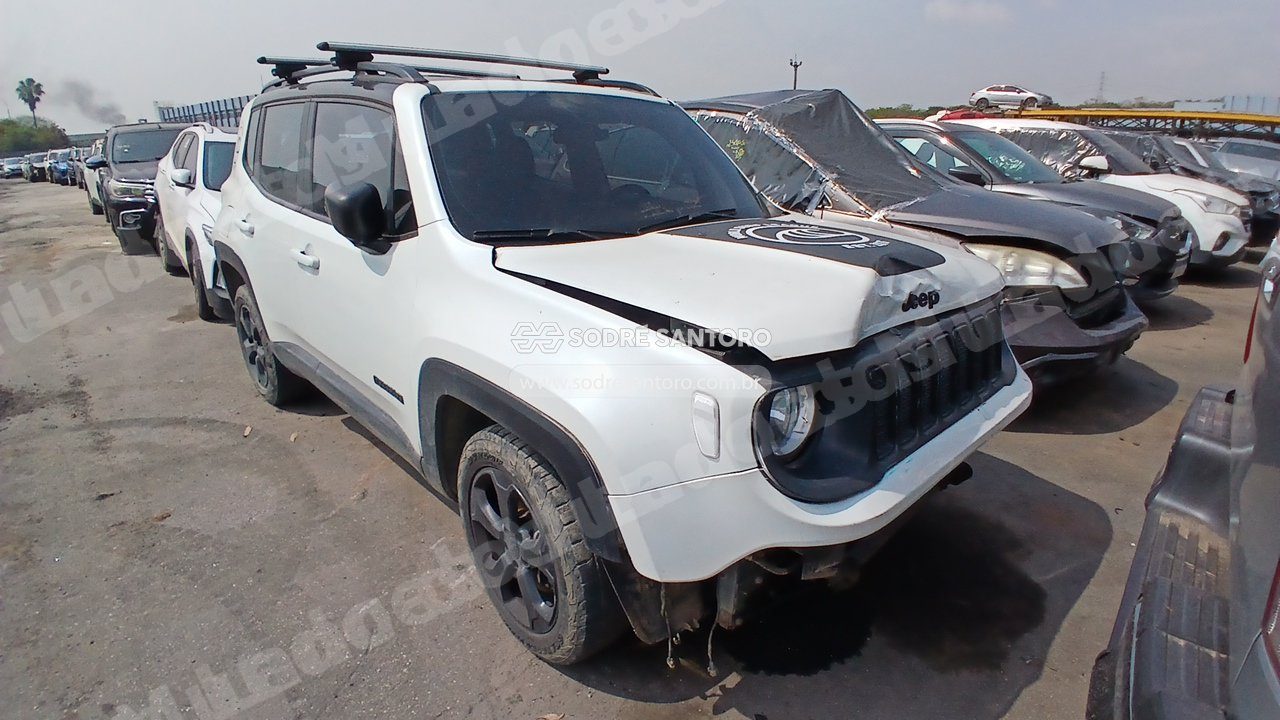 Jeep Renegade Sport At 2020 em leilão em Brasil