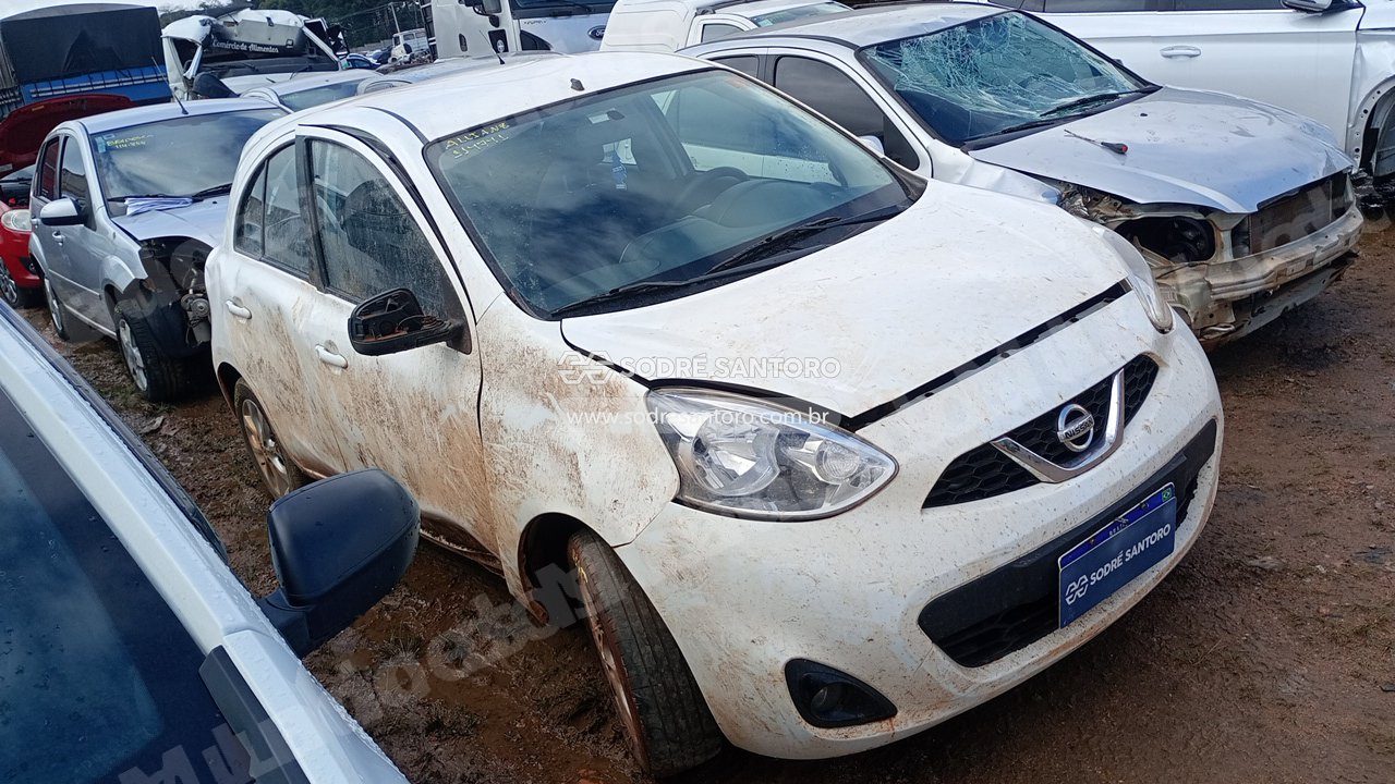 Nissan March 16Sv 2020 em leilao em São José dos Pinhais/PR