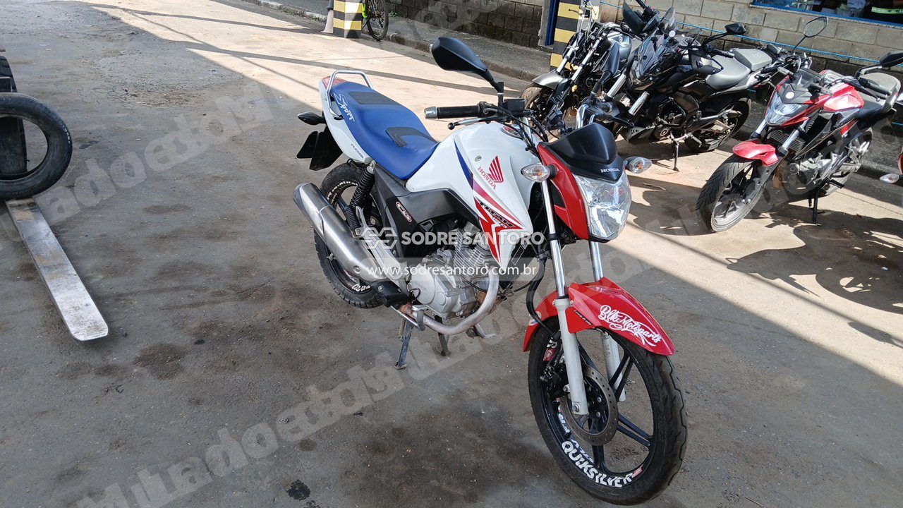 Honda Cg 150 Titan Ex 2015 em leilao em Monte Mor/SP
