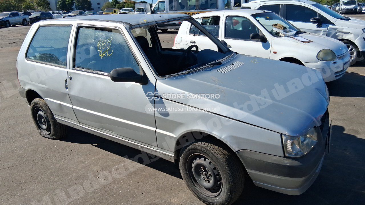 Fiat Uno Mille Economy 2010 em leilao em Guarulhos/SP