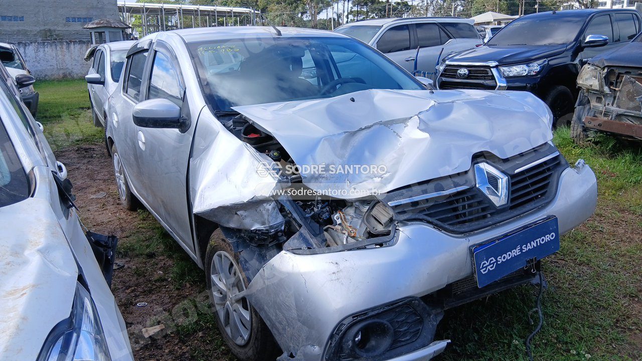 Renault Sandero Expr 10 2018 em leilão em São José dos Pinhais/PR