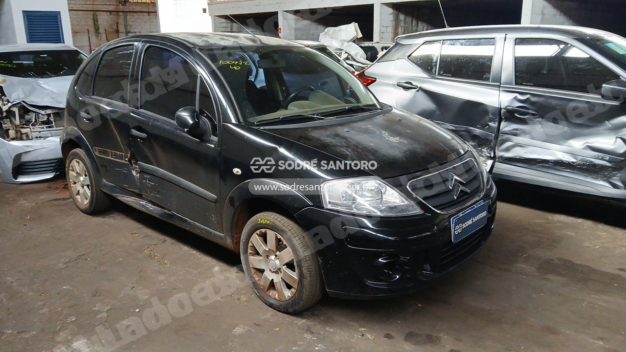 Citroen C3 Glx 14 Flex 2012 em leilao em Ribeirão Preto/SP