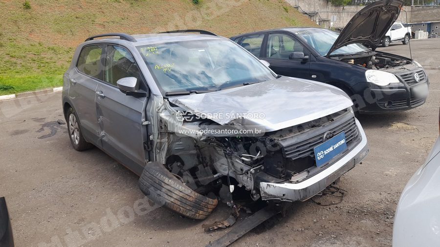 Volkswagen T Cross Sense Tsi 2024 em leilão em Monte Mor/SP
