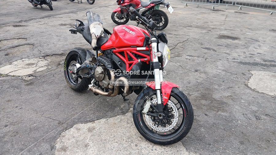 Ducati Monster 821 2015 em leilão em Guarulhos/SP