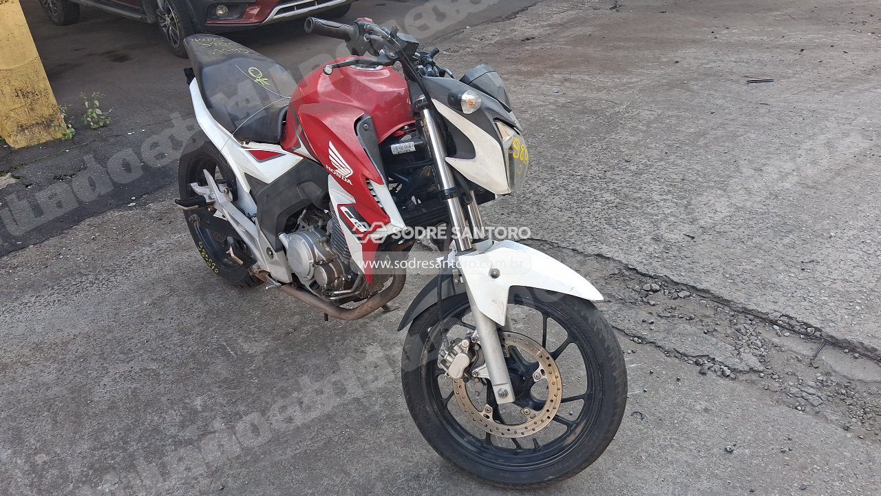 Honda Cb 250F Twister 2017 em leilao em Brasil