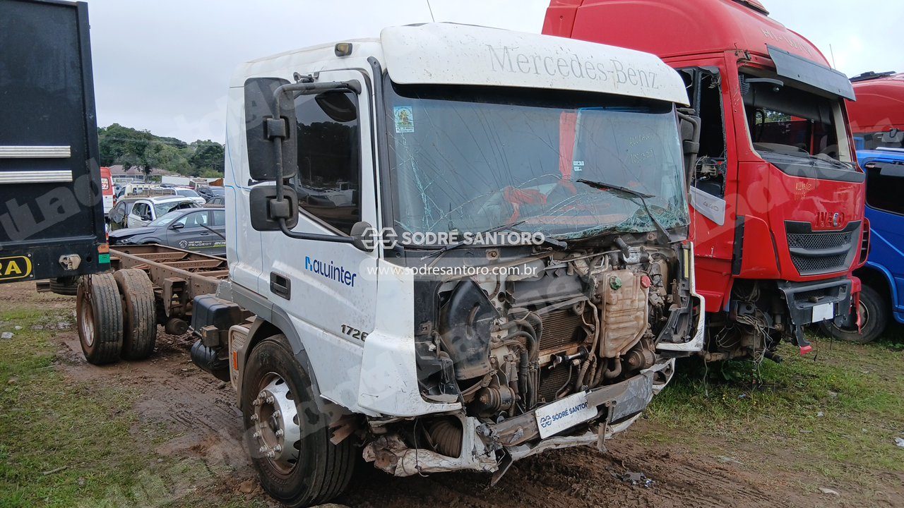 Mercedes-Benz Atego 1726 2020 em leilao em São José dos Pinhais/PR