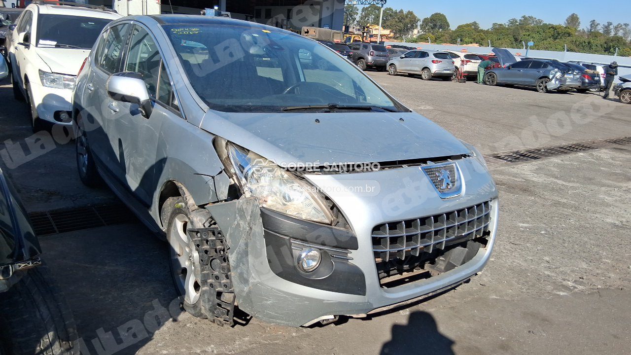 Peugeot 3008 Griffe 2012 em leilão em Brasil