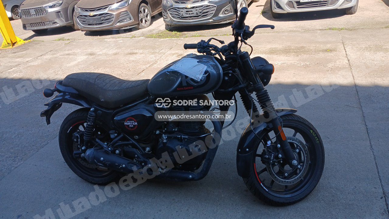 Royal Enfield Royal Hunter 350 2025 em leilão em Brasil