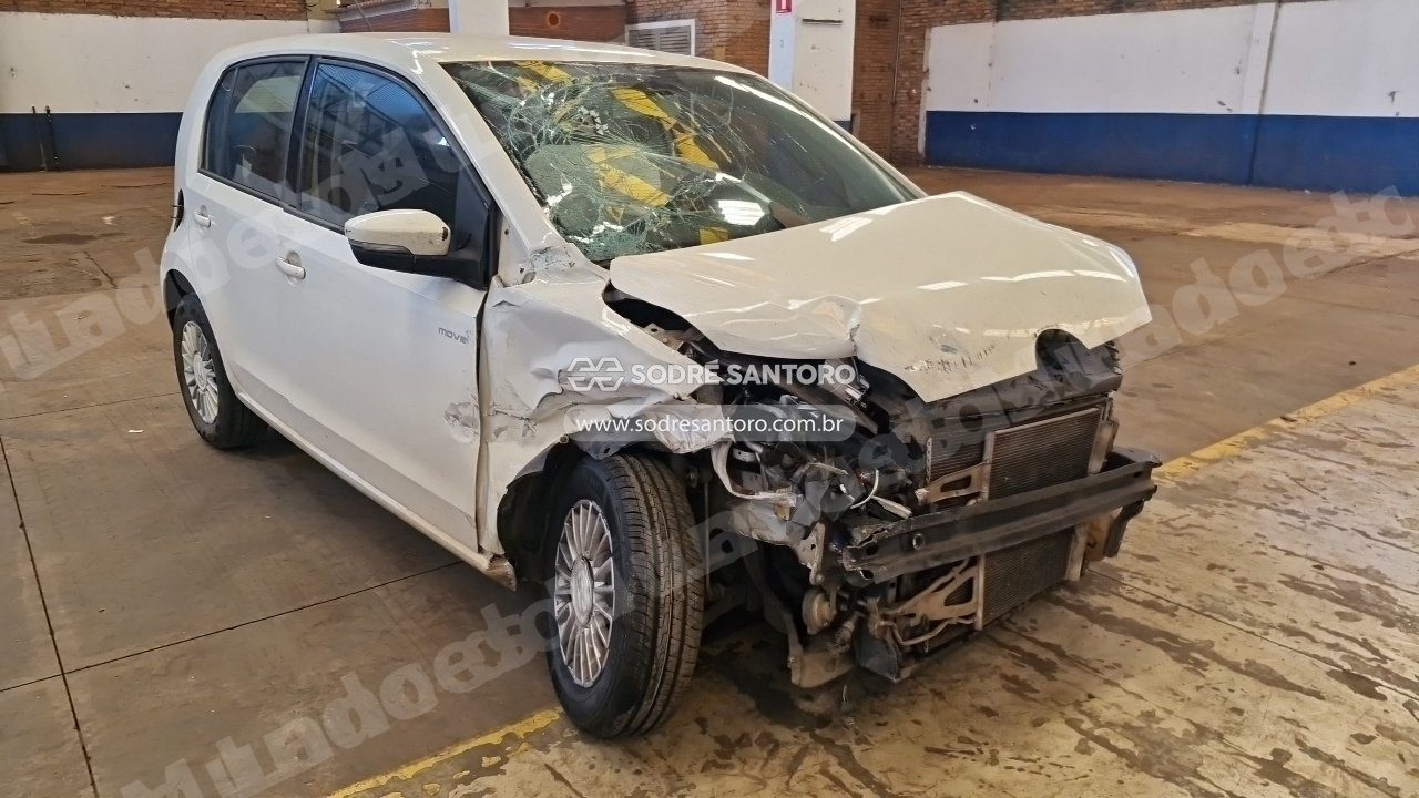 Volkswagen Up Move Mb 2017 em leilao em Sertãozinho/SP