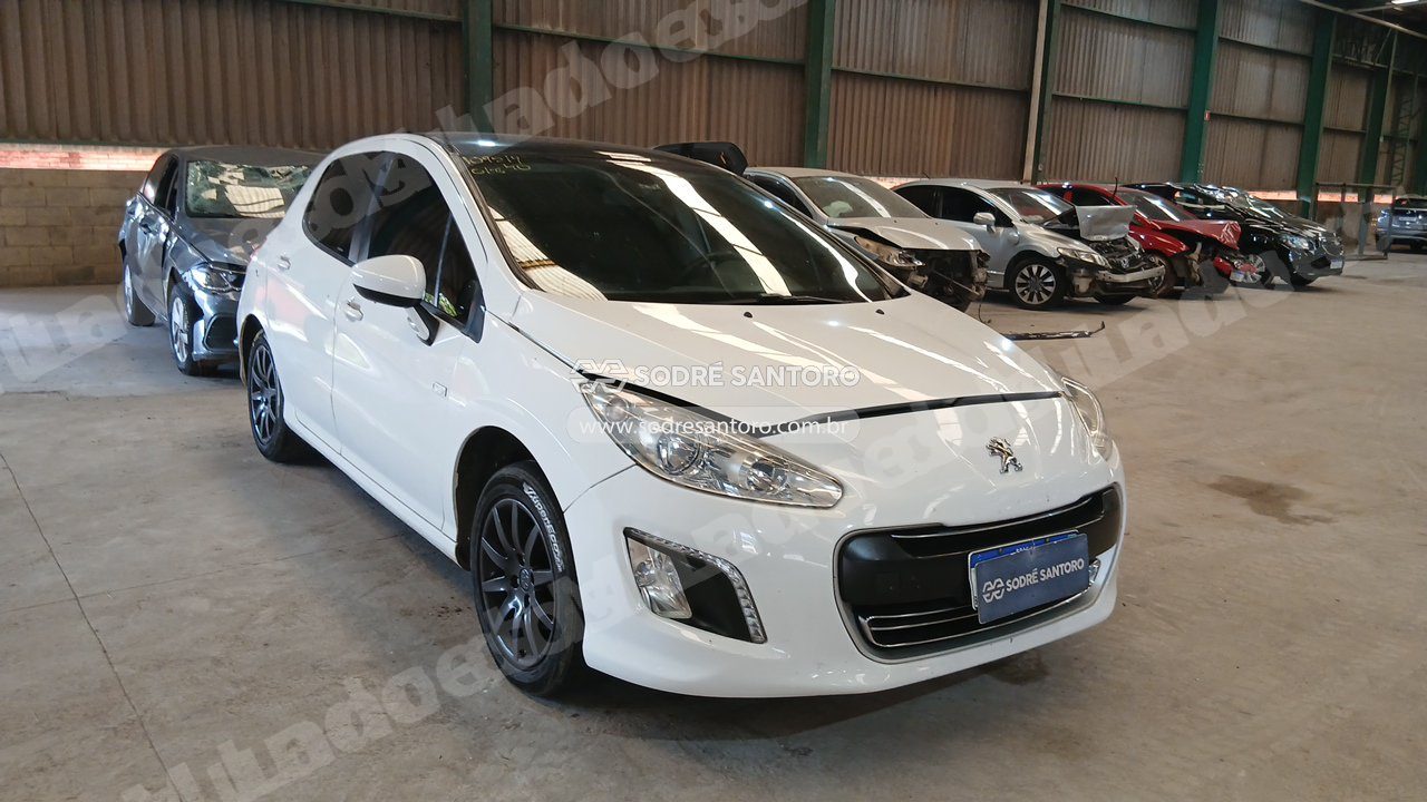 Peugeot 308 Active 2014 em leilão em Limeira/SP