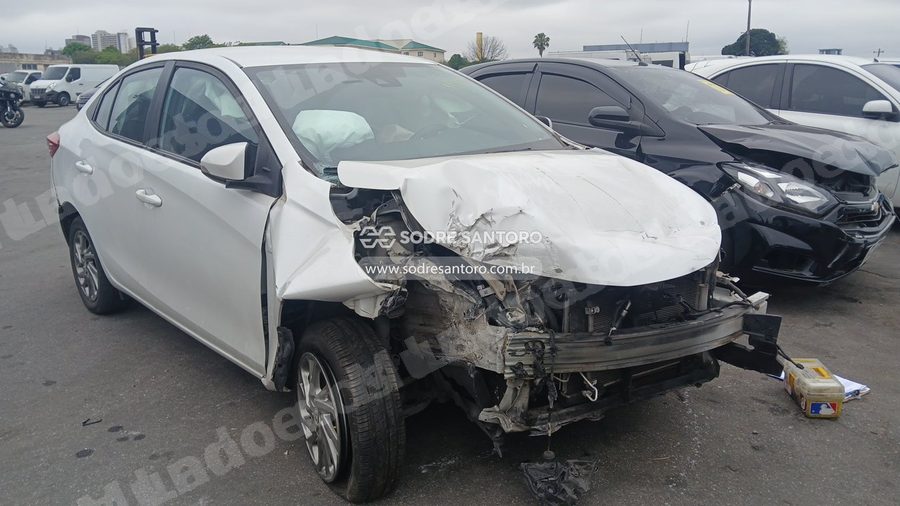 Toyota Yaris Sa Xs15 2023 em leilão em Guarulhos/SP