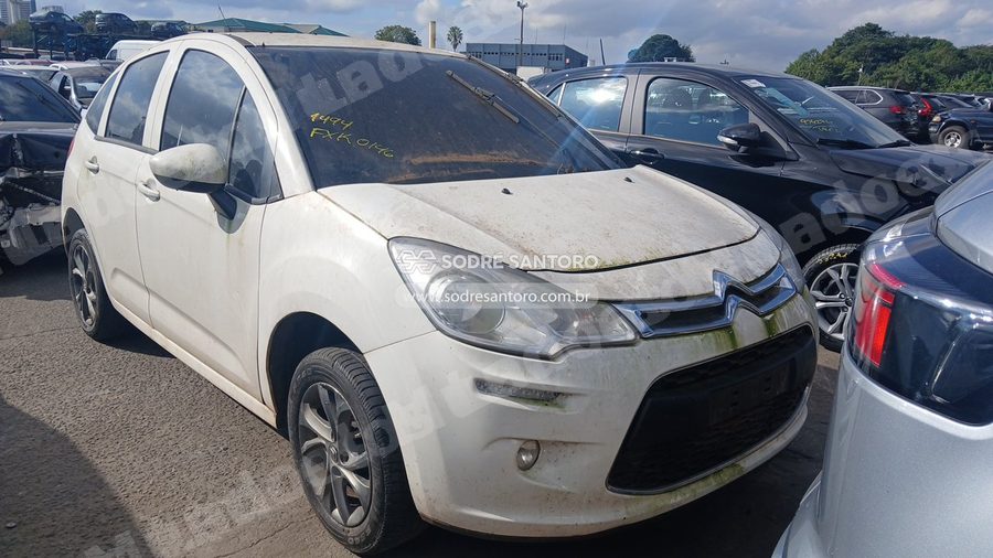 Citroen C3 Attraction 2015 em leilão em Guarulhos/SP