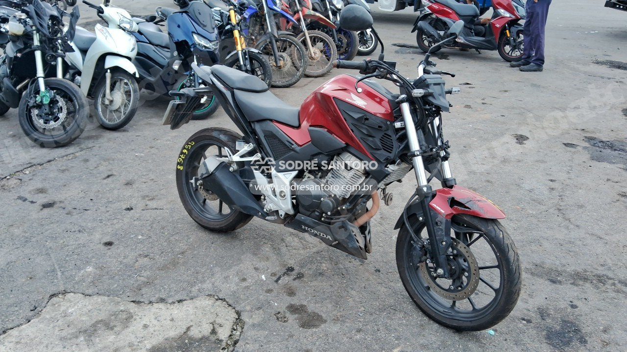 Honda Cb 300F Twister Abs 2025 em leilao em Brasil