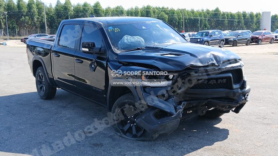 Ram 1500 Rebel Hemi 2021 em leilão em Caçapava/SP