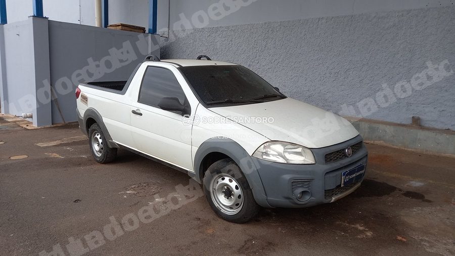 Fiat Strada Working 2016 em leilão em Bauru/SP