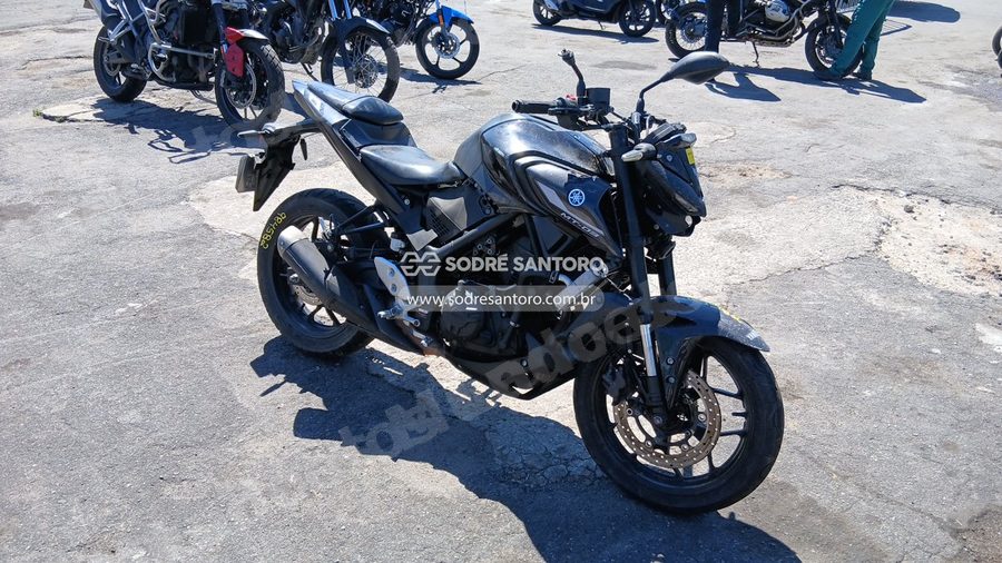 Yamaha Mt03 Abs 2021 em leilão em Guarulhos/SP