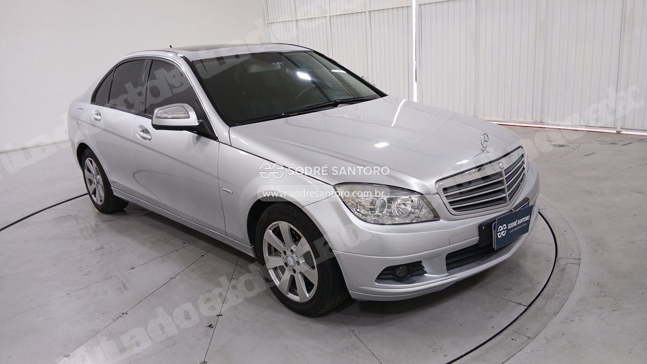 Mercedes C 200 K 2009 em leilao em Brasil