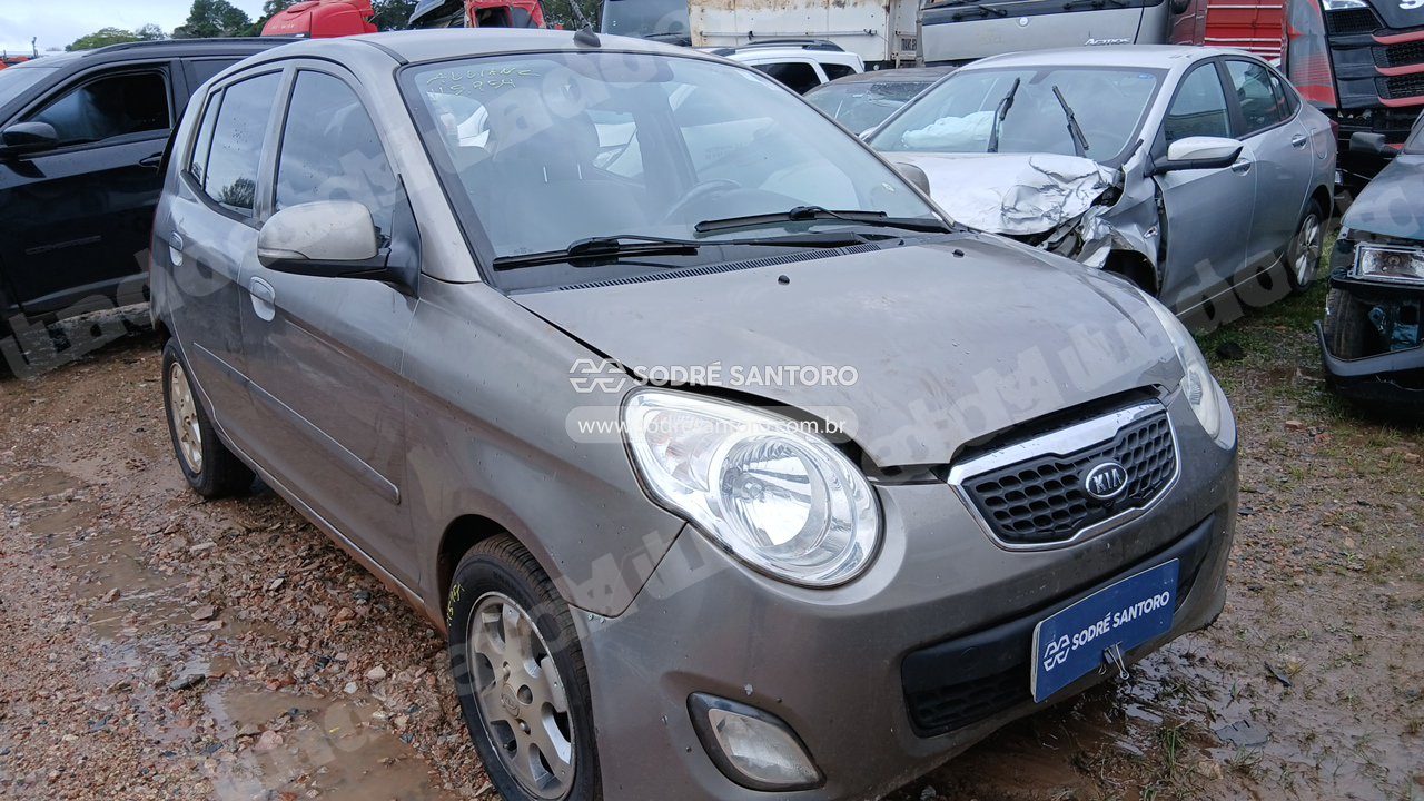 Kia Motors Picanto Ex3 1.0L 2011 em leilão em São José dos Pinhais/PR