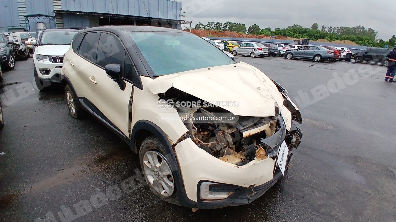 Renault Captur Life 16 A 2019 em leilao em Brasil