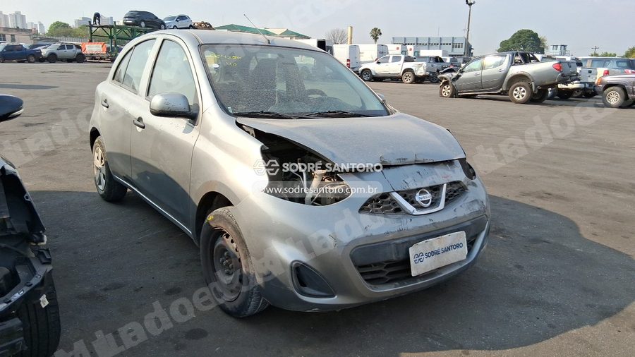 Nissan March 10S 2018 em leilão em Guarulhos/SP