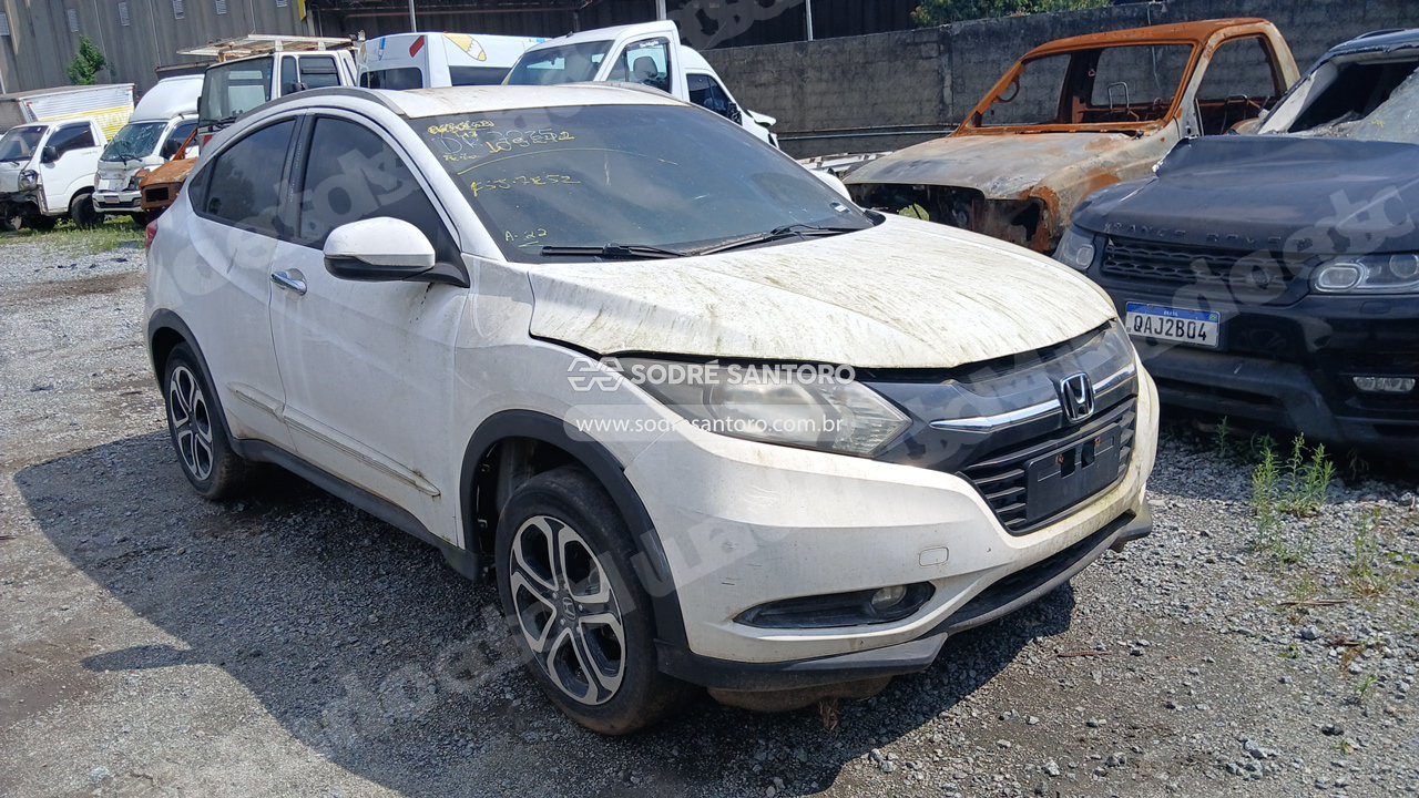 Honda Hr-V Exl Cvt 2016 em leilão em Guarulhos/SP