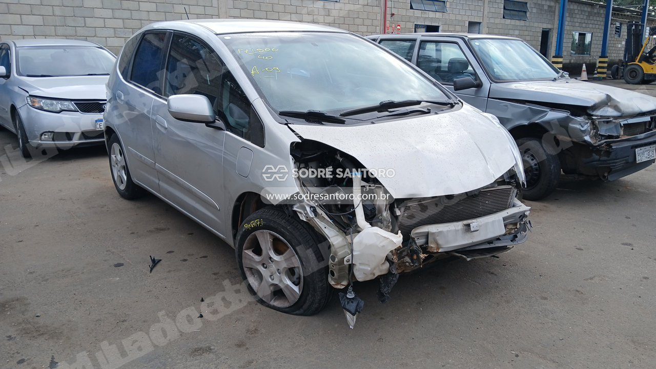 Honda Fit Lx Flex 2009 em leilao em Monte Mor/SP