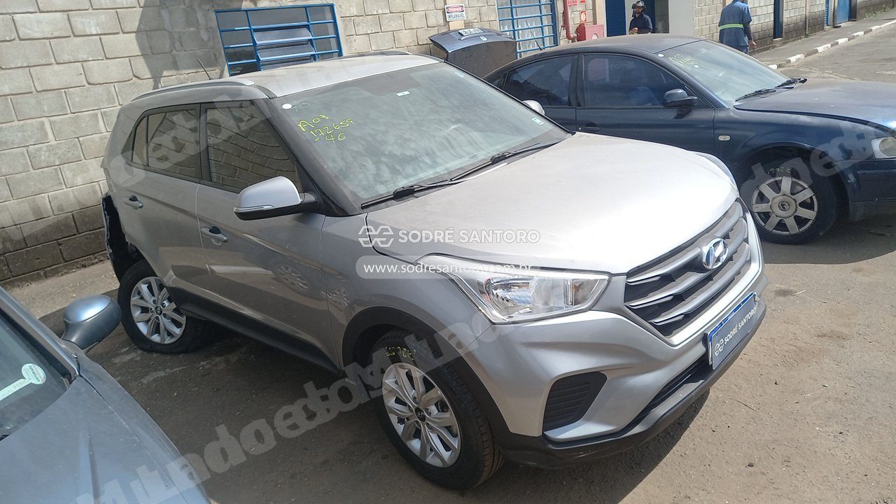 Hyundai Creta 16A Action 2022 em leilao em Monte Mor/SP