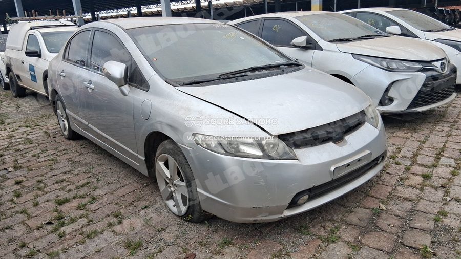 Honda Civic Exs Flex 2007 em leilão em Guarulhos/SP