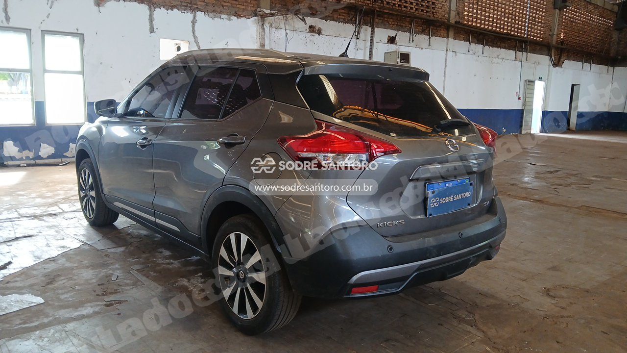 Nissan Kicks Sv 2019 em leilao em Sertãozinho/SP