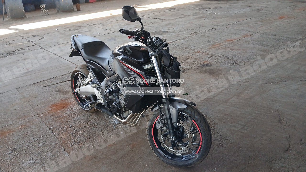 Honda Cb 650F 2015 em leilao em Ribeirão Preto/SP