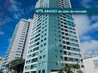 Apartamento de 66 m2 em leilão em Jaboatão dos Guararapes/PE