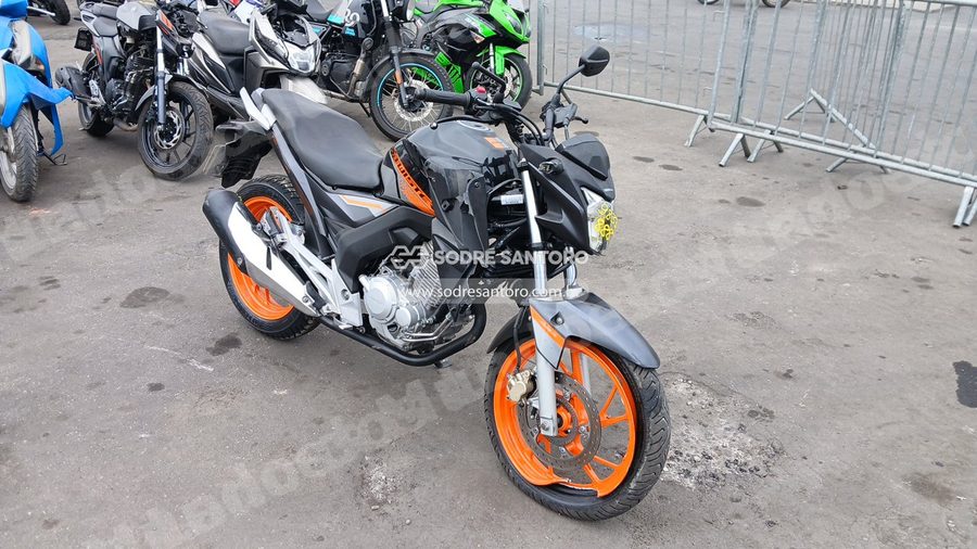 Honda Cb250F Twister A S 2021 em leilão em Guarulhos/SP