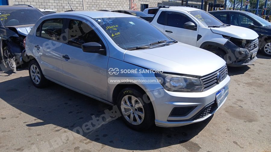 Volkswagen Gol 1.0L Mc4 2020 em leilão em Monte Mor/SP
