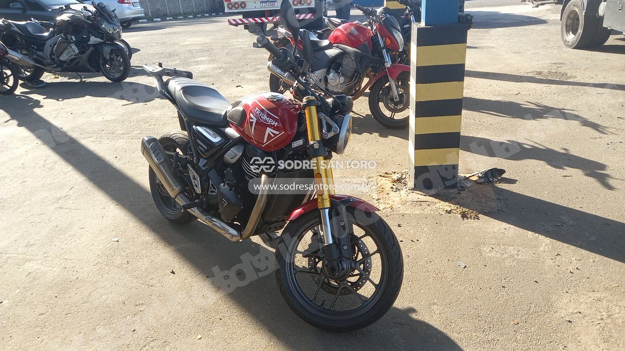 Triumph Speed 400 2025 em leilao em Monte Mor/SP