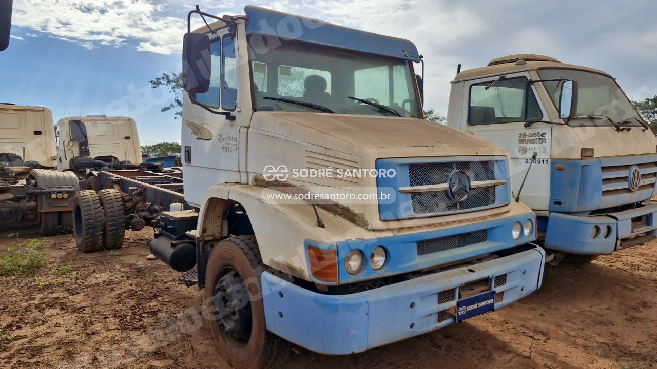 Mercedes L 1318 2008 em leilao em Meridiano/SP