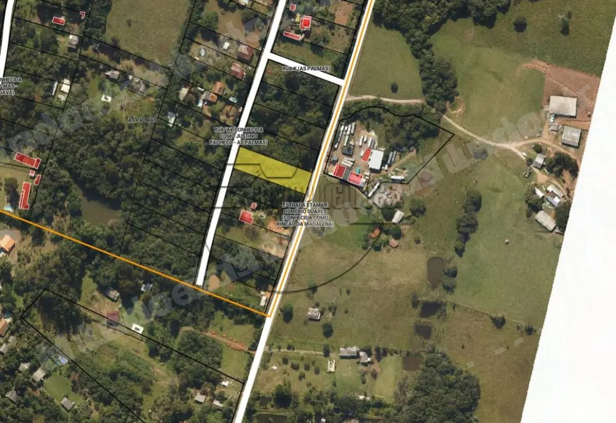 Terreno de 2511 m2 em leilao em Gravataí/RS