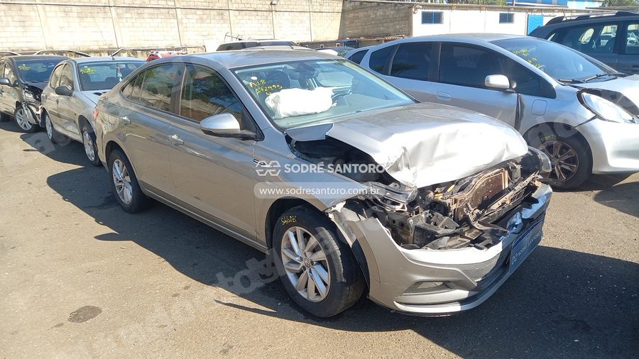Volkswagen Virtus Cl Ad 2020 em leilão em Monte Mor/SP