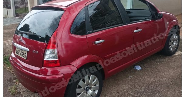 Citroën C3 2008 em leilão em Cascavel/PR