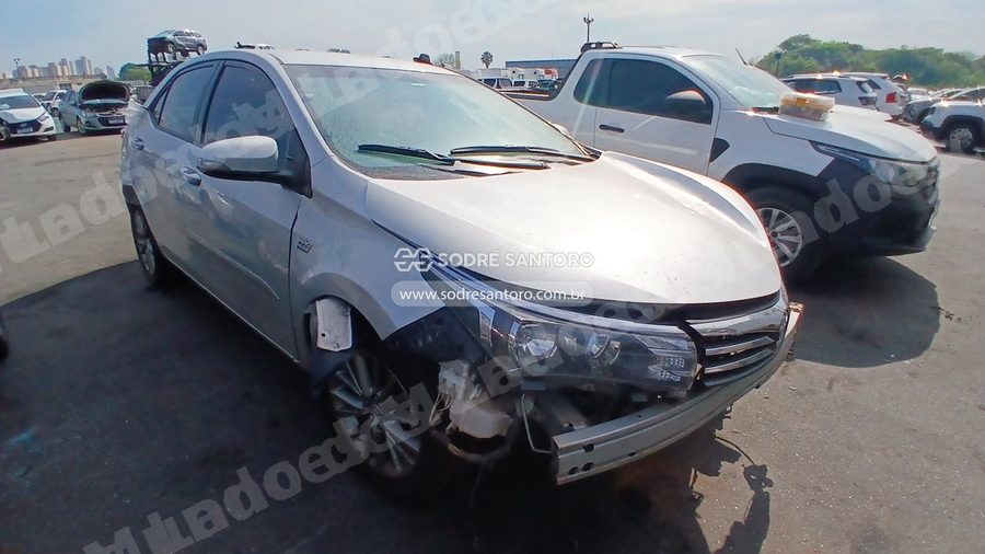 Toyota Corolla Xei20 Flex 2016 em leilão em Guarulhos/SP