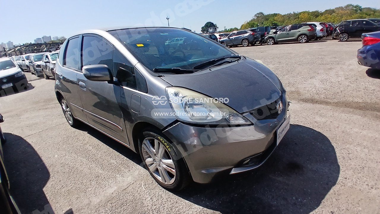 Honda Fit Exl Flex 2009 em leilao em Brasil