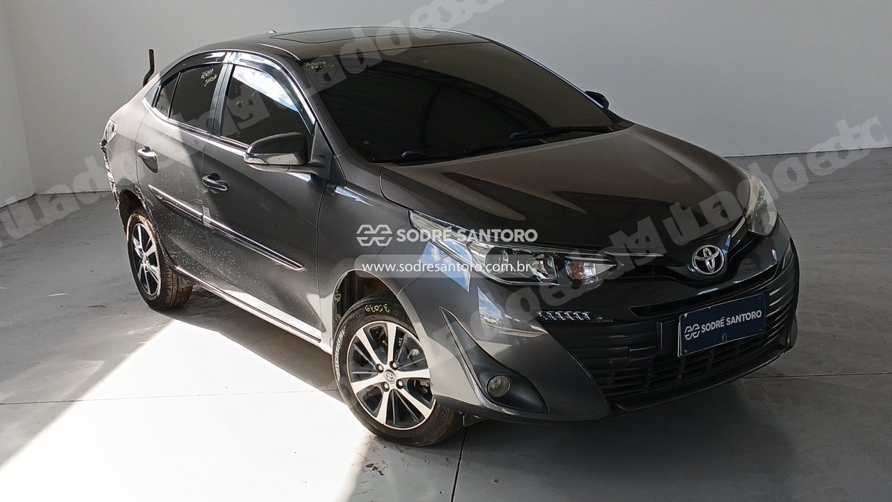 Toyota Yaris Sa Xls15Cnt 2021 em leilao em Caçapava/SP
