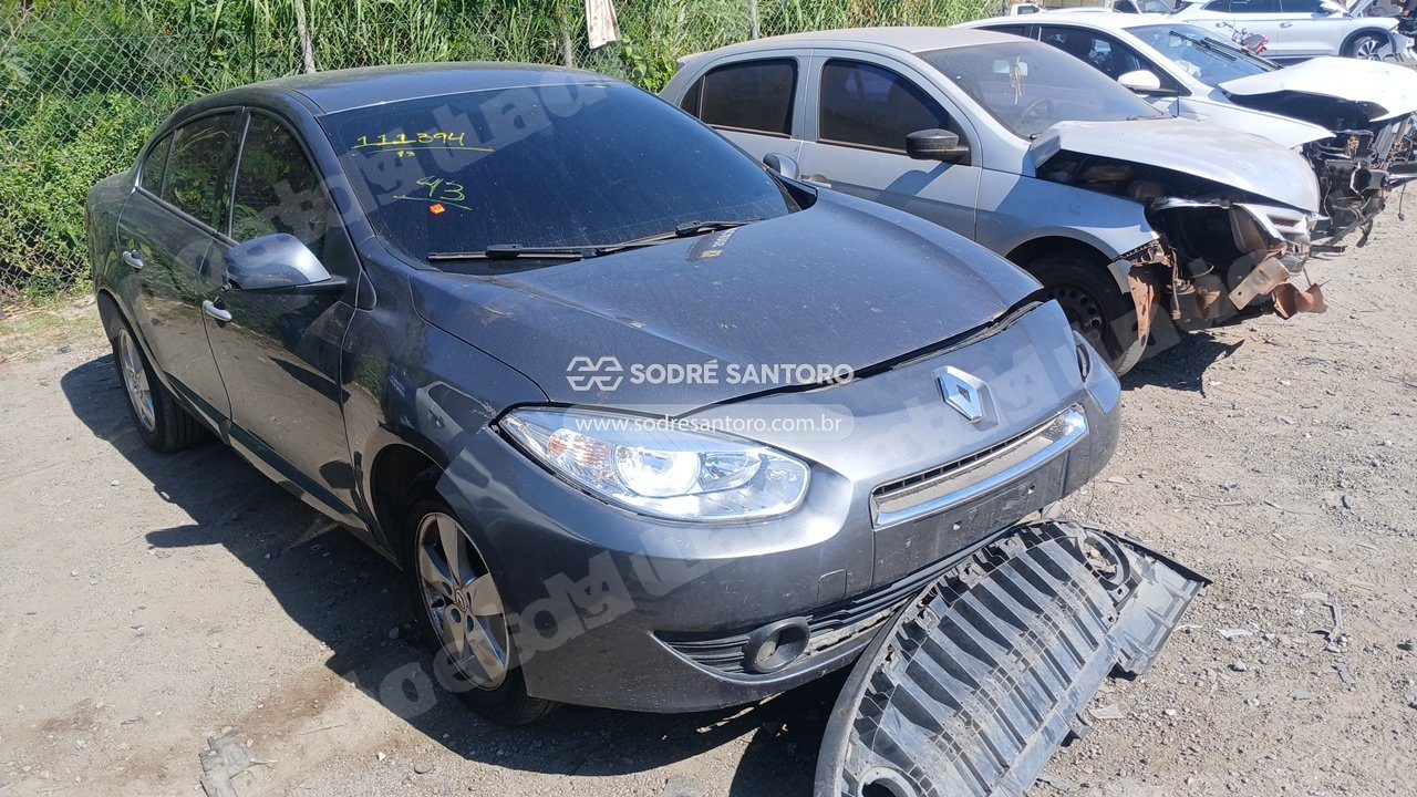Renault Fluence Dyn20A 2013 em leilao em Guarulhos/SP