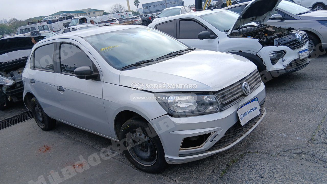 Volkswagen Gol 1.0L Mc4 2019 em leilao em Brasil